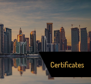  Quality Certificates  